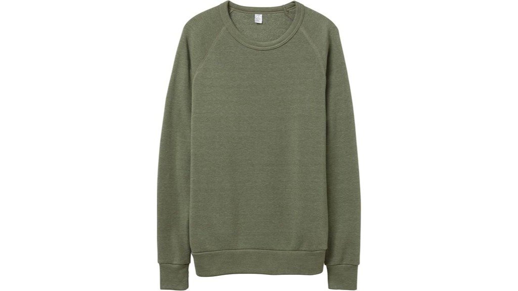 eco friendly fleece sweatshirt