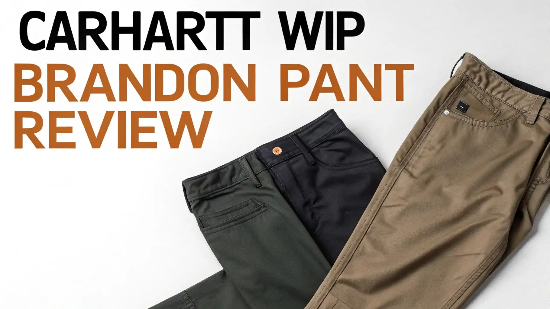 Carhartt WIP Brandon Pant Review: Guide to Fit, Quality, and Style
