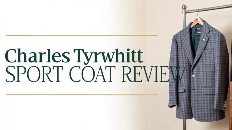 Charles Tyrwhitt Sport Coat Review: Guide to British Elegance and Quality
