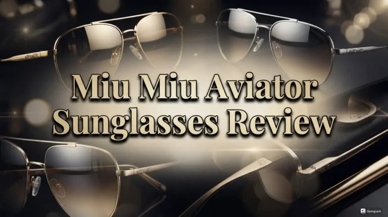 Miu Miu Aviator Sunglasses Review 2026: All in One Guide