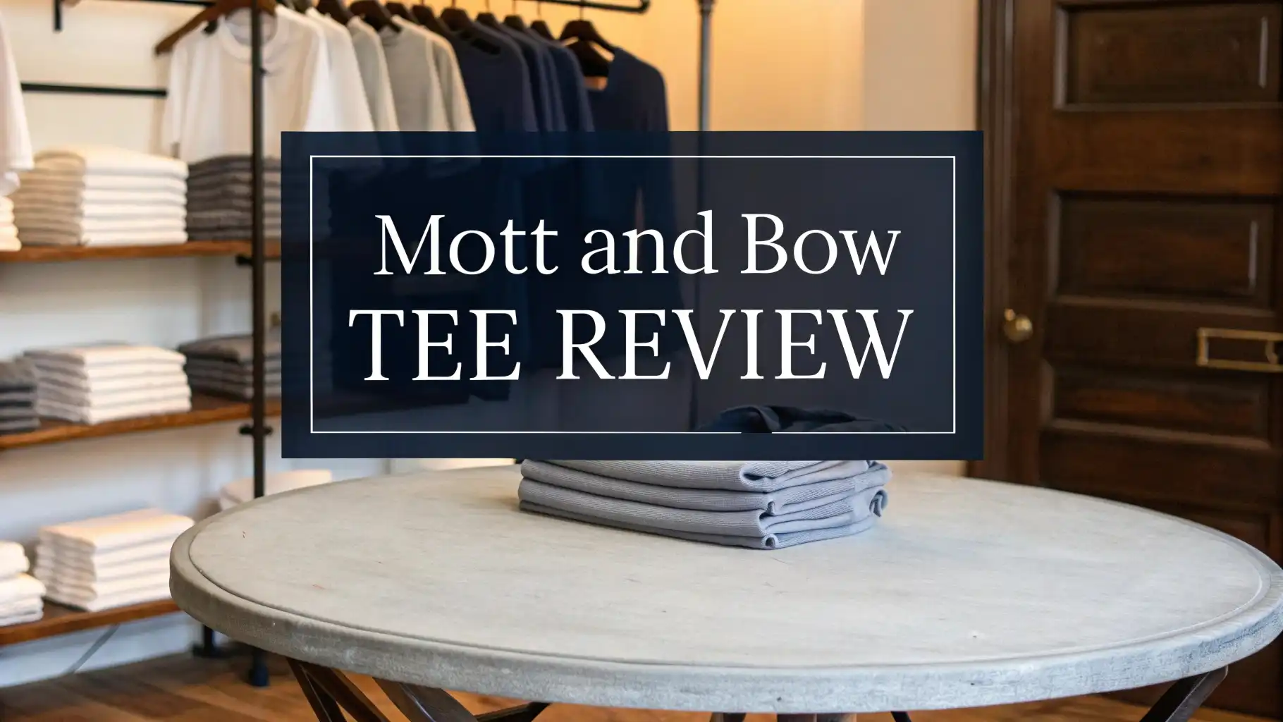 Mott And Bow Tee Review 2026: Should You Buy This?