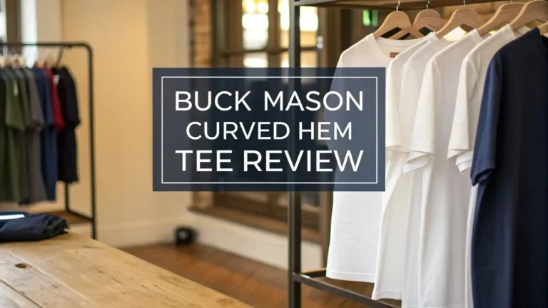 Buck Mason Curved Hem Tee Review 2026: All in One Guide